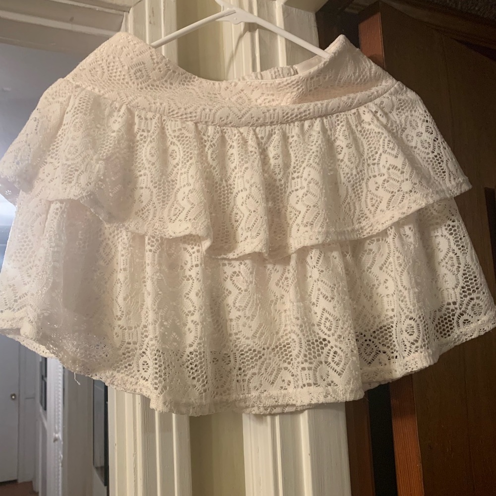 ❤️❤️❤️Selena Gomez lace mini skirt.M